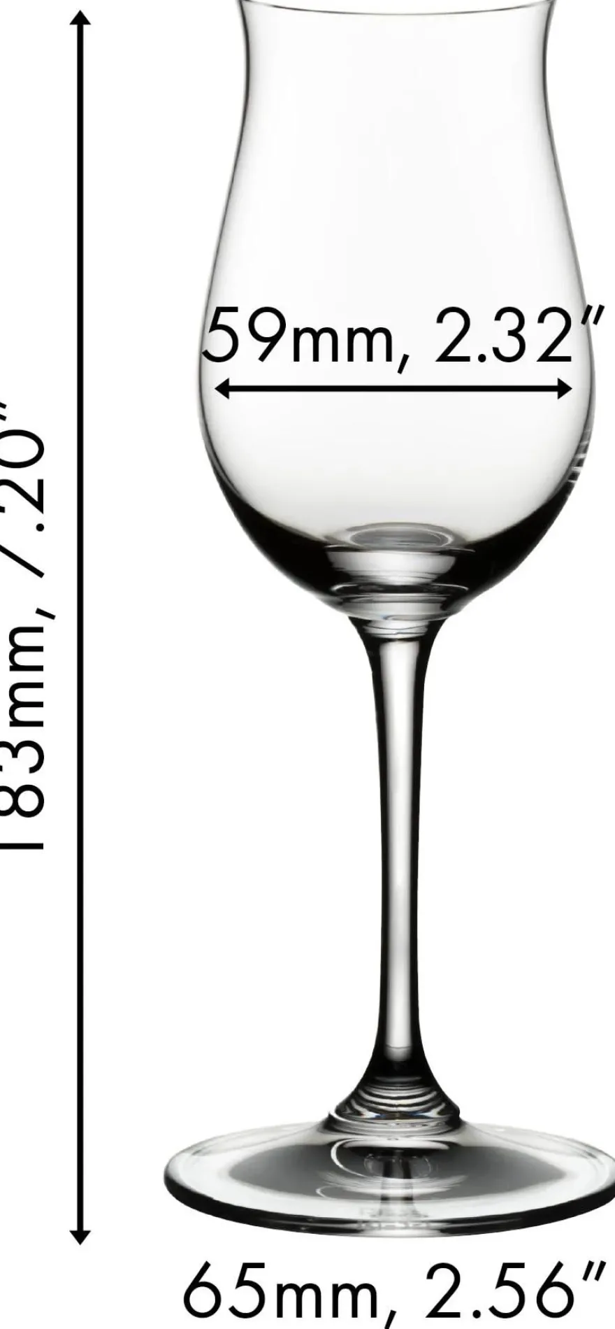Riedel Cognac Glazen Vinum - Hennessy - 170 ml - 2 stuks