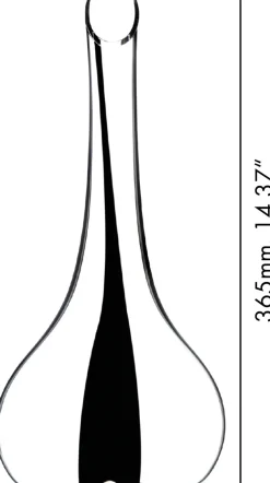 Riedel Decanteerkaraf Black Tie Smile - Handgemaakt - 750 ml