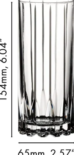 Riedel Longdrinkglazen / Mojito glazen / Cocktailglazen Highball - 310 ml - 2 stuks