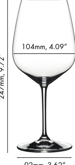 Riedel Rode Wijnglazen Extreme - Cabernet - 800 ml - Pay 3 Get 4