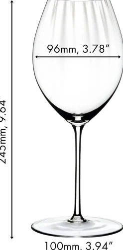 Riedel Rode Wijnglazen Performance - Syrah / Shiraz - 631 ml - 2 stuks