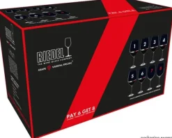 Riedel Rode Wijnglazen Vinum - Cabernet / Merlot - 650 ml - Pay 6 Get 8