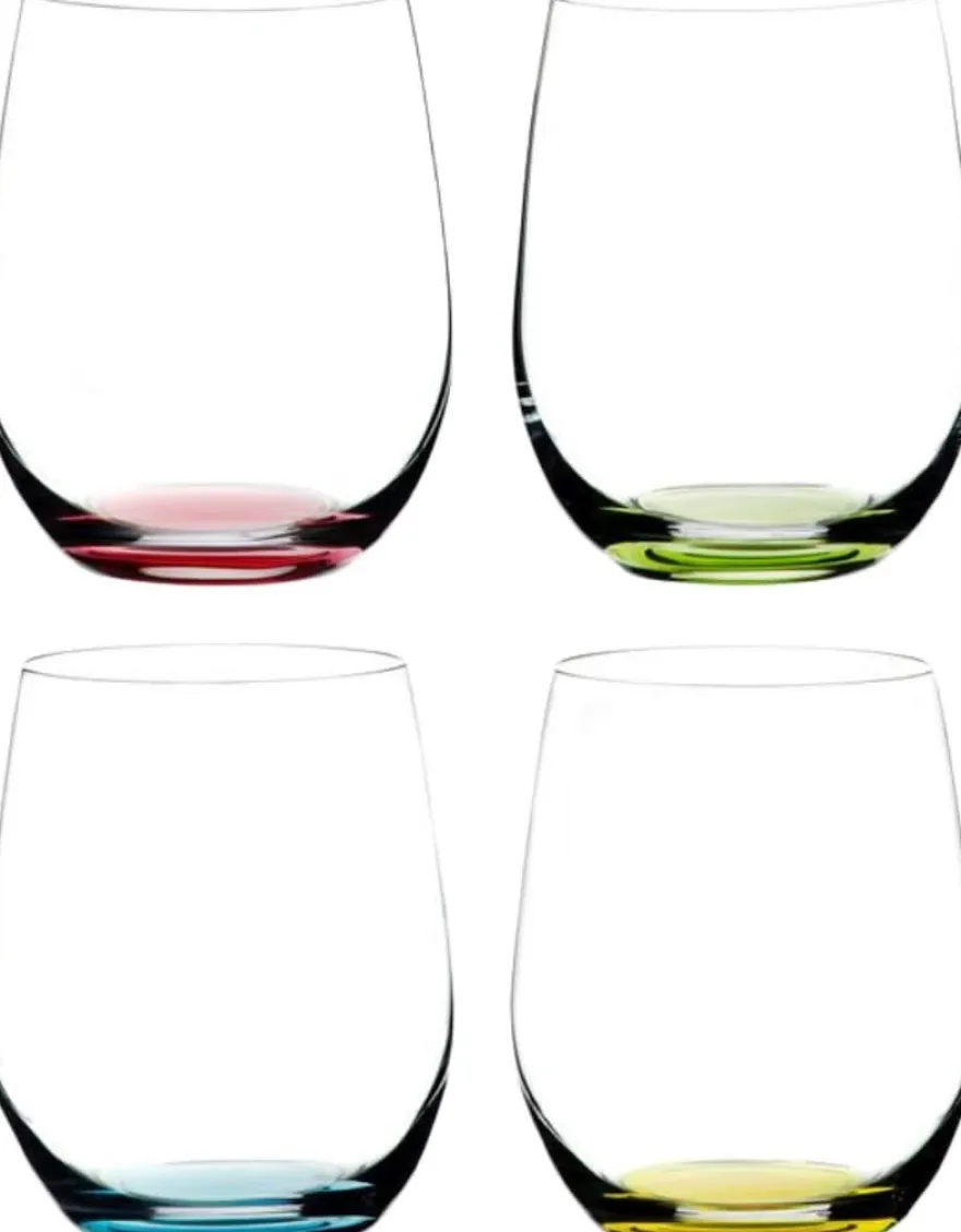 Riedel Tumbler - Waterglas Happy O - 335 ml - 4 stuks