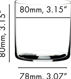 Riedel Waterglas O Wine - 330 ml - 2 stuks