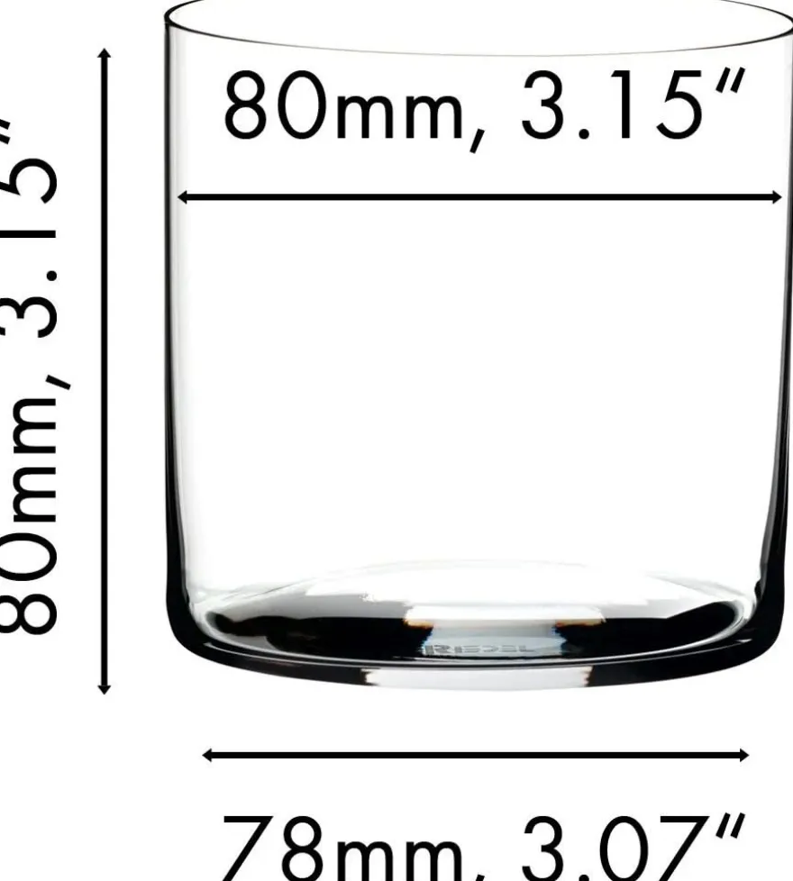 Riedel Waterglas O Wine - 330 ml - 2 stuks