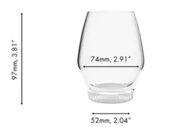 Riedel Whiskey Glazen All American Bourbon - 250 ml - 2 Stuks