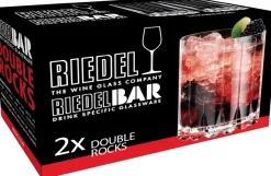 Riedel Whiskey Glazen Double Rocks - 370 ml - 2 stuks