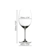 Riedel Wijnglazenset - Rode Wijnglazen - Veritas - Cabernet / Merlot - 709 ml - 4 Stuks