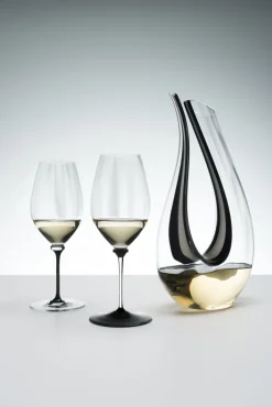 Riedel Witte Wijnglas Fatto A Mano Performance - Riesling - Zwarte Steel - 623 ml