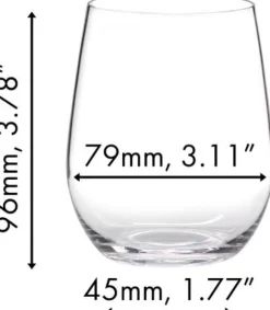 Riedel Witte Wijnglazen O Wine - Viognier / Chardonnay - 320 ml - 2 stuks