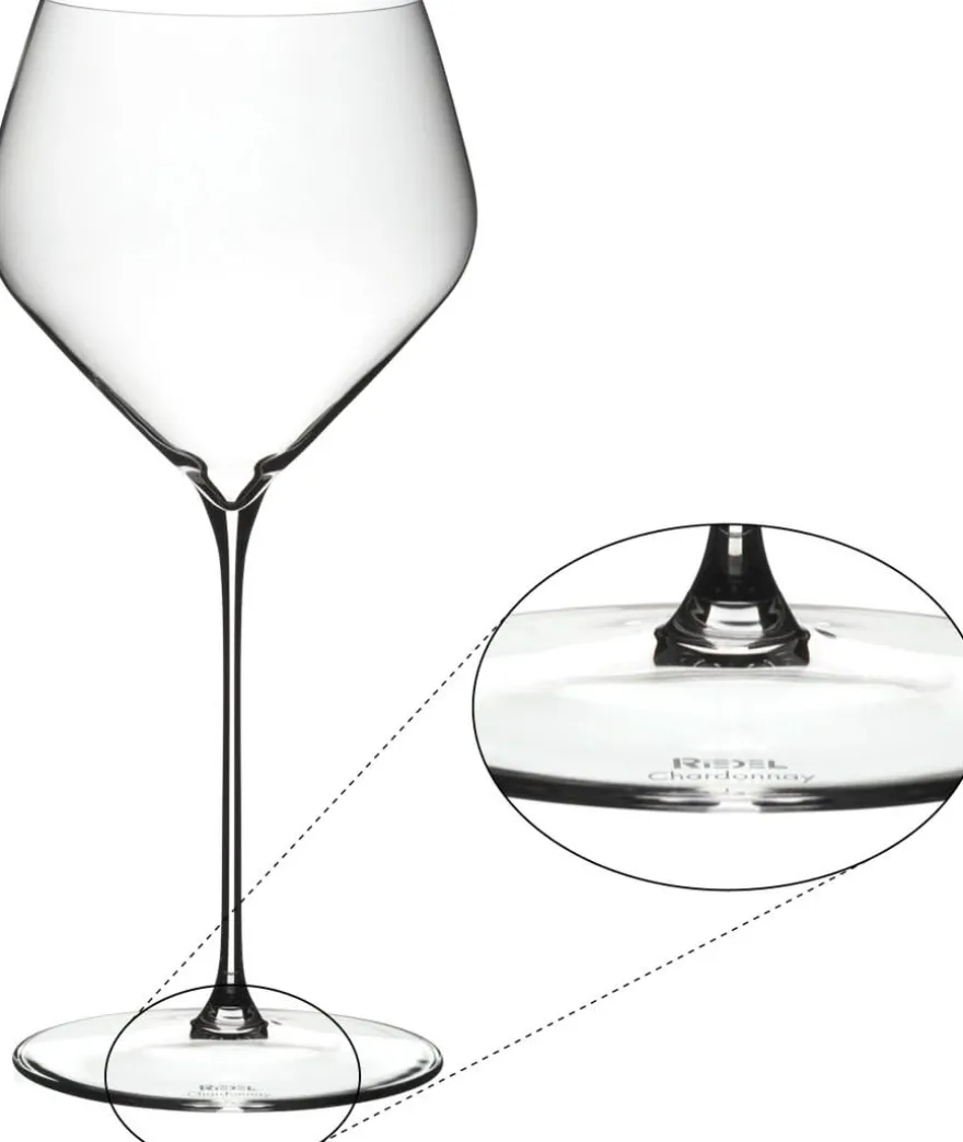 Riedel Witte Wijnglazen Veloce - Chardonnay - 690 ml - 2 stuks