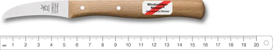 Robert Herder Aardappelschilmes Staal - Lemmet 6 cm