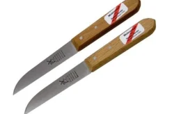 Robert Herder Molenmes - Hout - Lemmet 8.5 cm- 2 Stuks