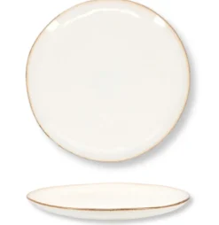 Salt & Pepper Dinerborden Artisan Wit ø 28 cm - 4 Stuks