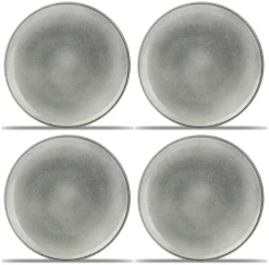 Salt & Pepper Dinerborden Meridian Groen/Blauw ΓΈ 26 cm - 4 stuks