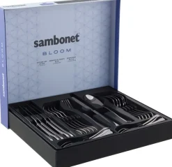 Sambonet Bestekset Bloom - RVS - Monoblock - 24 delig / 6 personen