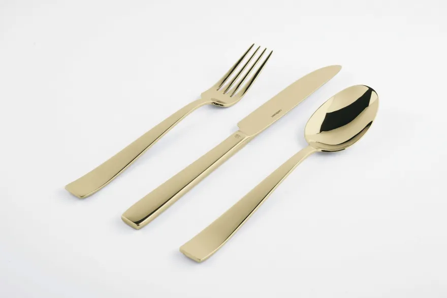 Sambonet Bestekset Flat - Champagne - 24 delig / 6 personen