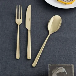 Sambonet Bestekset Linear - Champagne - 30 delig / 6 personen