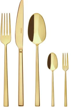 Sambonet Bestekset Rock - Goud - 60 delig / 12 personen
