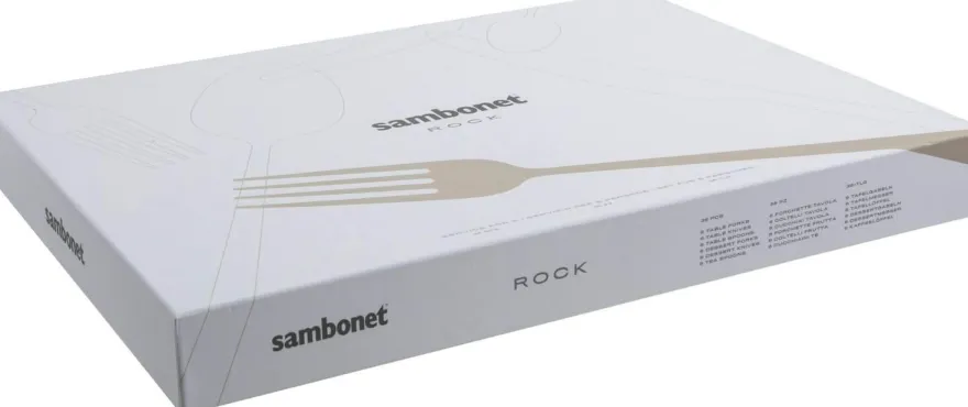 Sambonet Bestekset Rock - RVS - 36 delig / 6 personen