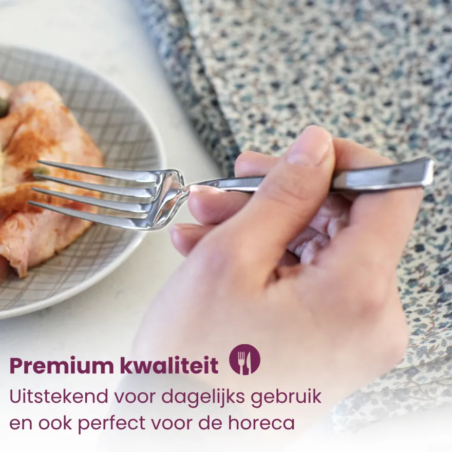 Sambonet Bestekset Rock - Zwart - 24 delig / 6 personen