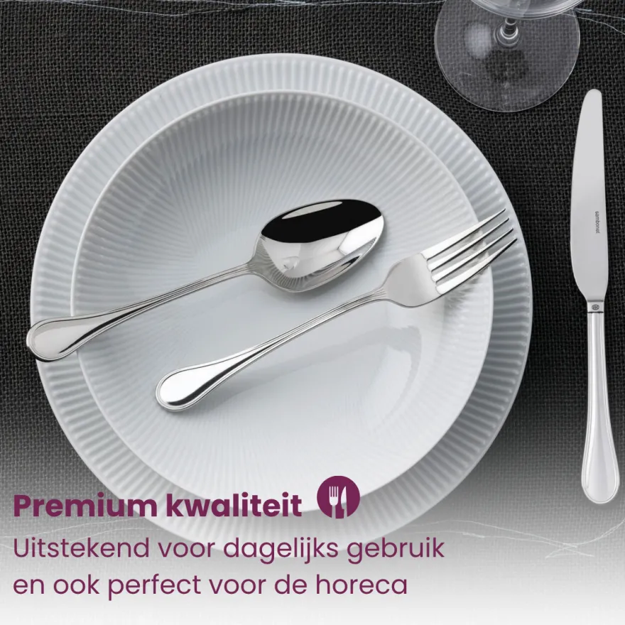Sambonet Bestekset Royal - RVS - 24 delig / 6 personen