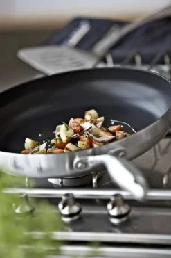 SCANPAN Koekenpan CTX ΓΈ 24 cm - geschikt voor alle warmtebronnen - standaard anti-aanbaklaag
