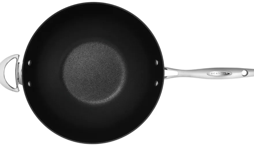 SCANPAN Wokpan HaptIQ ø 32cm - geschikt voor alle warmtebronnen - standaard anti-aanbaklaag