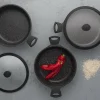 Sola Hapjespan / Sauteerpan met deksel Fair Cooking ø 28 cm - standaard anti-aanbaklaag
