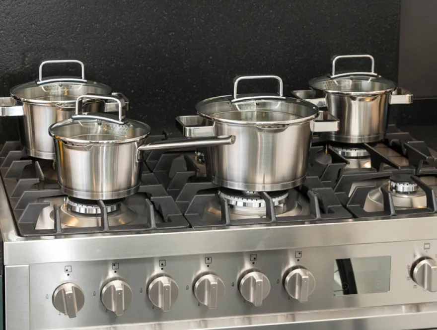 Sola Soeppan Diamond RVS Downdraft en Inductie geschikt ø 24 cm / 5.5 liter - geschikt voor alle warmtebronnen