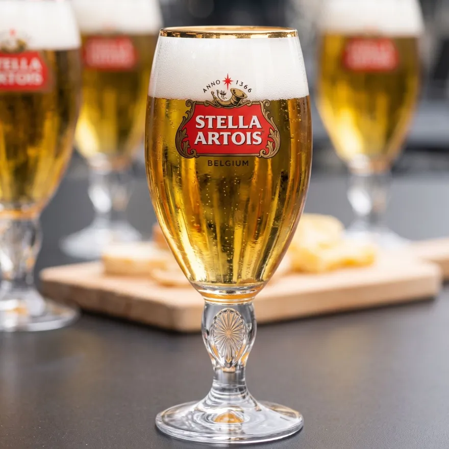 Stella Artois Bierglazen - Chalice - 330 ml - 2 stuks