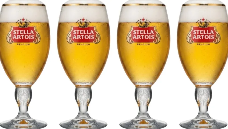 Stella Artois Bierglazen - Chalice - 500 ml - 4 stuks