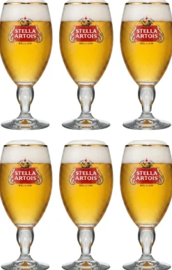Stella Artois Bierglazen - Chalice - 250 ml - 6 stuks