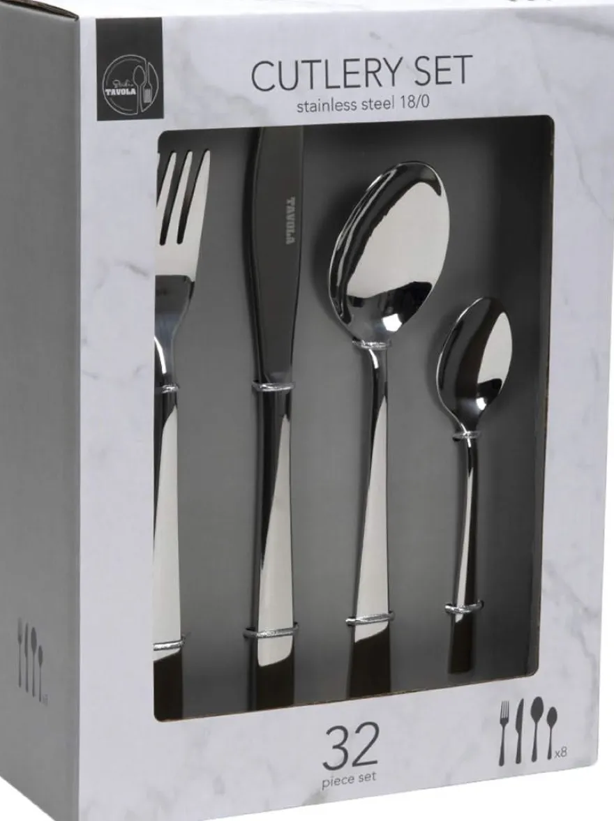 Studio Tavola Bestekset - Classic - RVS - 32-delig / 8 personen