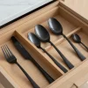 Studio Tavola Bestekset - Modern - Zwart - 16-delig / 4 personen