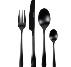 Studio Tavola Bestekset - Modern - Zwart - 16-delig / 4 personen