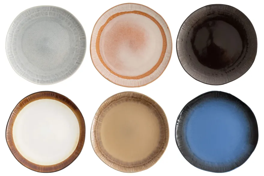 Studio Tavola Dinerborden Earth ø 27 cm - 6 stuks