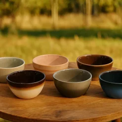 Studio Tavola Kleine Kommen Earth ø 10 cm - 6 stuks