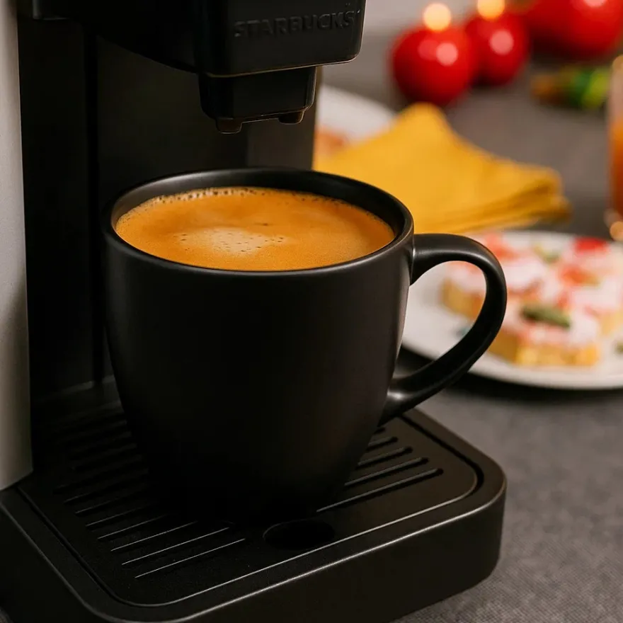 Studio Tavola Koffiekopjes Black Tie 200 ml - 6 stuks