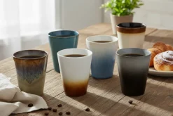 Studio Tavola Koffieset - Koffiekopjes & Cappuccinokopjes - Storm - 12 stuks