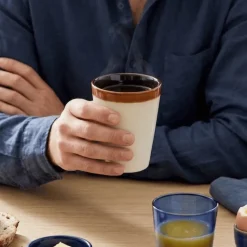 Studio Tavola Koffieset - Koffiekopjes & Cappuccinokopjes - Storm - 12 stuks