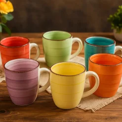 Studio Tavola Mokken Sunny Summer 350 ml - 6 stuks