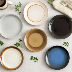 Studio Tavola Ontbijtborden / Dessertborden Earth ø 20 cm - 6 stuks