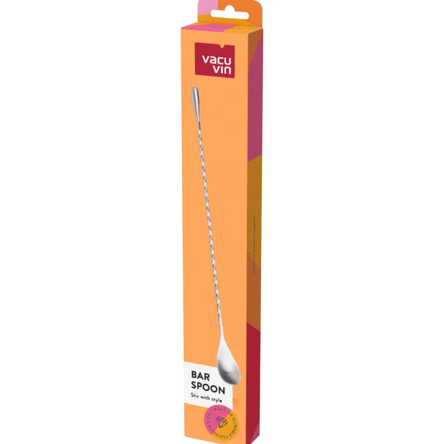 Vacu Vin Cocktaillepel / Barlepel - RVS - 33 cm