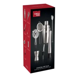 Vacu Vin Cocktail Set Plus - Zilver - 7 stuks