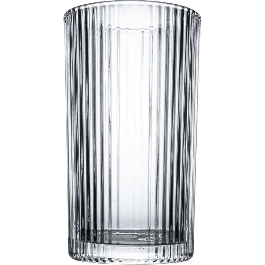 Villa d'Este Home Waterglazen Cylinder - Transparant - 405 ml - 6 stuks