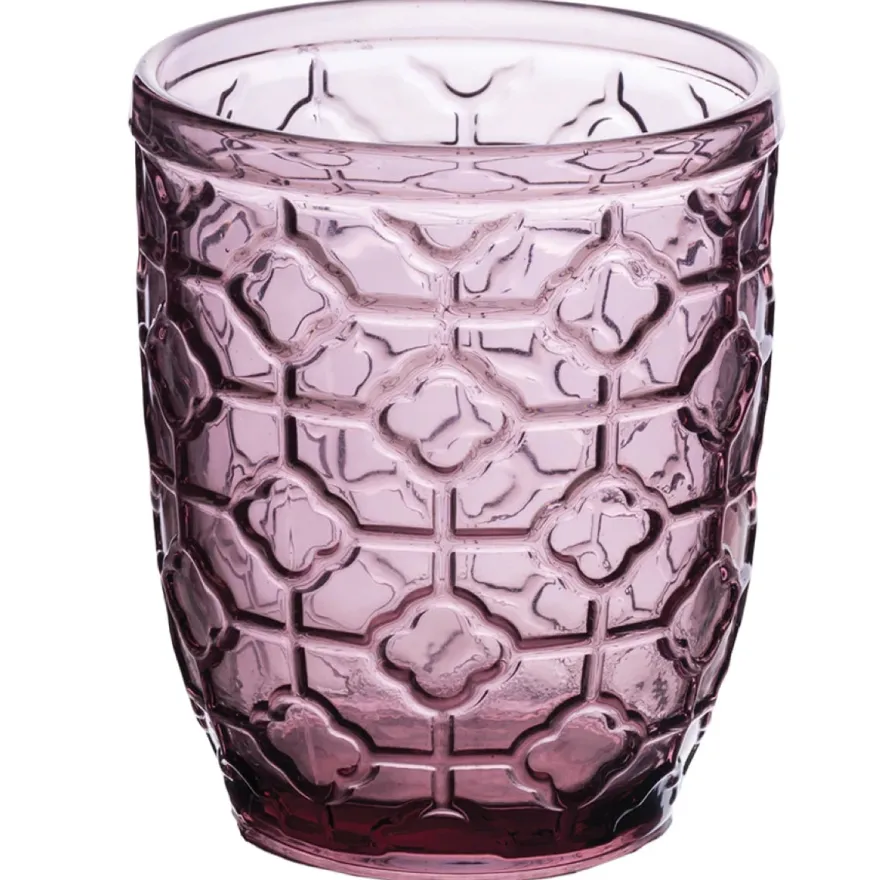 Villa d'Este Home Waterglazen Geometrie Multicolor - 300 ml - 6 stuks