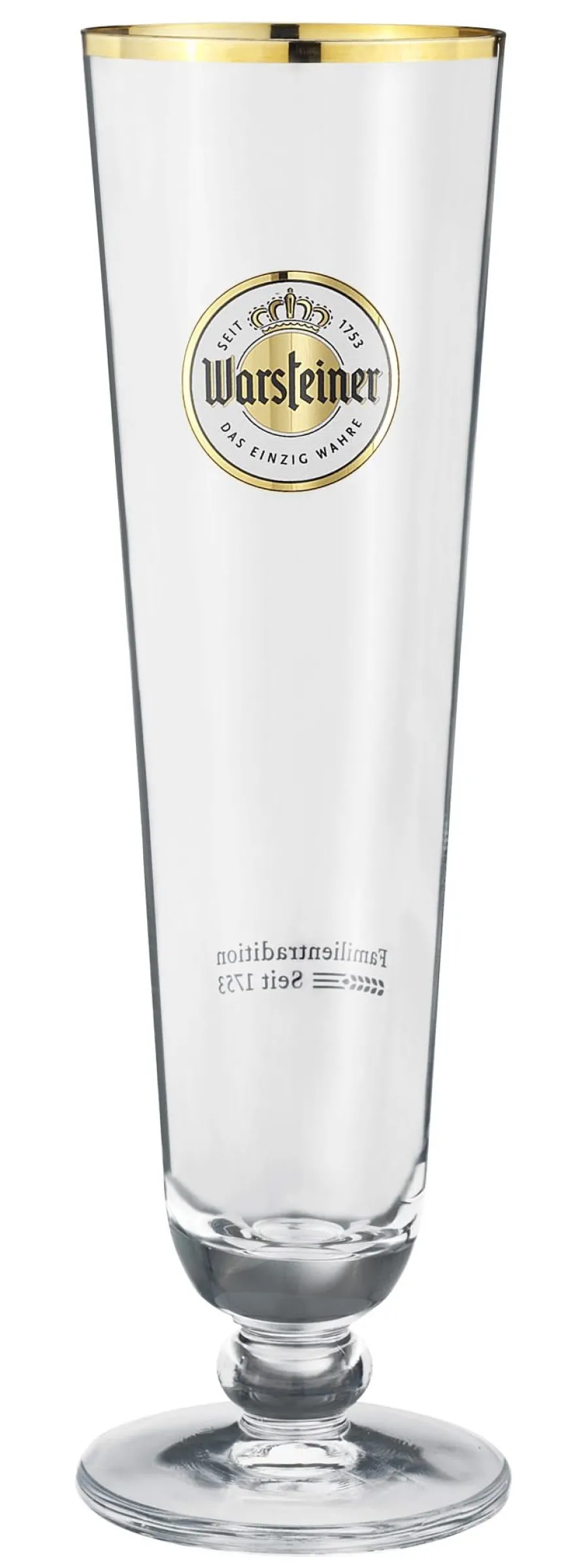 Warsteiner Bierglazen op Voet - 400 ml - 6 stuks