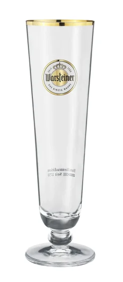 Warsteiner Bierglazen op Voet - 300 ml - 6 stuks
