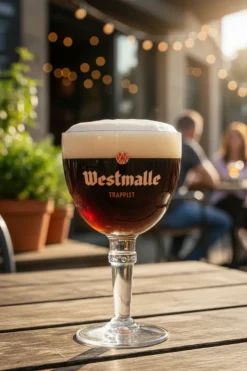 Westmalle Bierglazen 330 ml - 4 Stuks